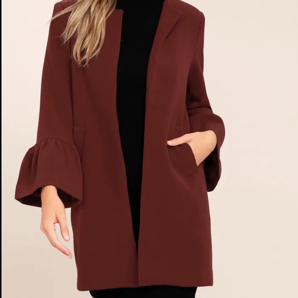 Lulu’s Maroon Coat